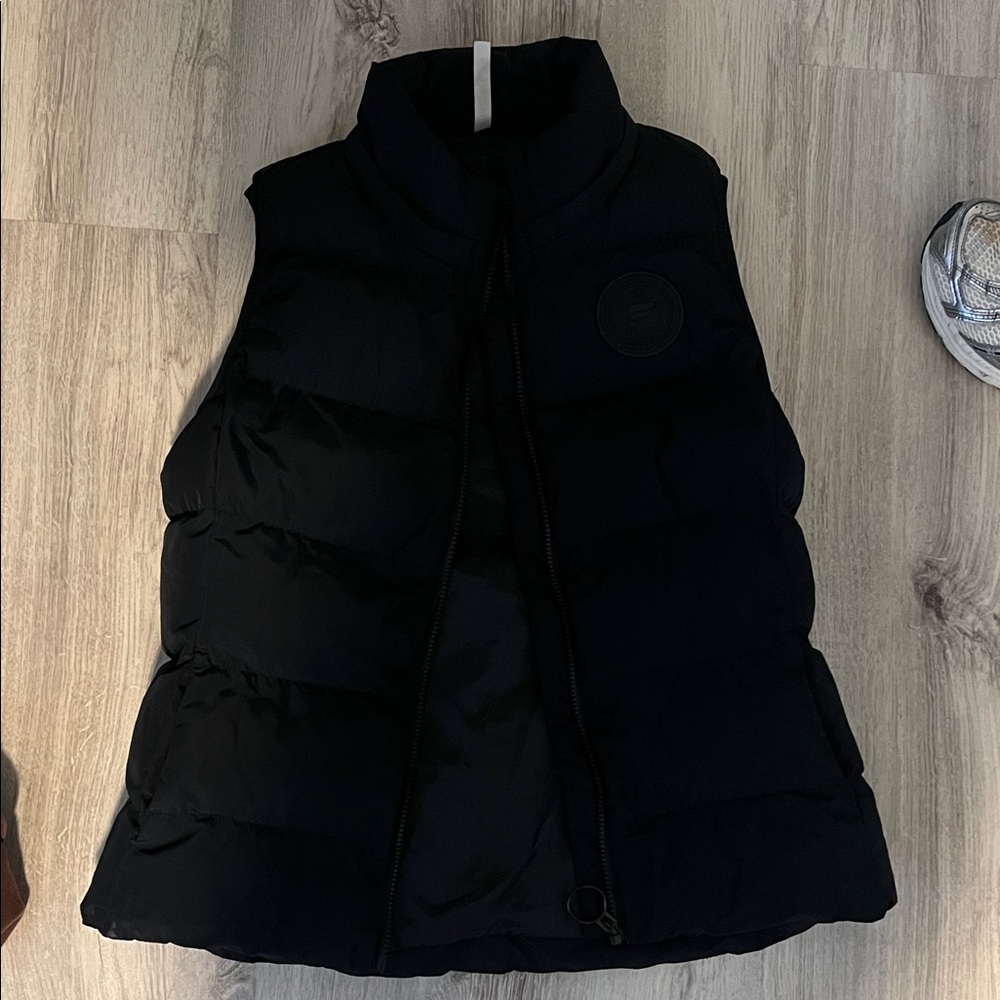 Fabletics Black Puffer Vest